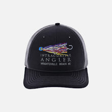Load image into Gallery viewer, Intracoastal Angler - Lure Stitch Trucker - Black/Charcoal - RIchardson 112
