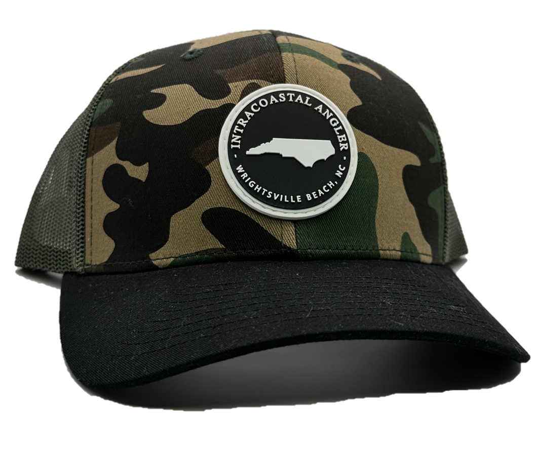 Intracoastal Angler NC Rubber Patch Trucker - Captuer I12