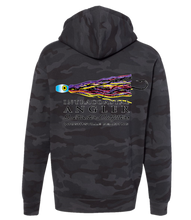 Load image into Gallery viewer, Black Camo Lure Hoodie

