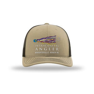 IA Lure Stitch Hat - 112 Trucker - Khaki/Coffee