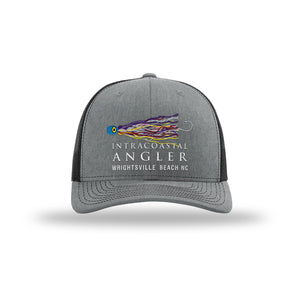 IA Lure Stitch Hat - 112 Trucker - Heather Grey/Black