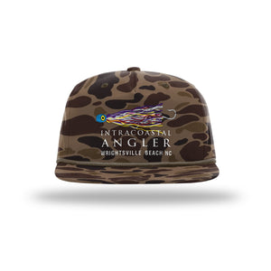IA Lure Stitch Hat - 256P Printed Umpqua - Bark Duck Camo/Brown