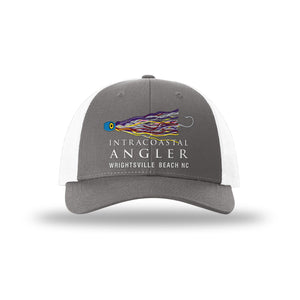 IA Lure Stitch Hat - 115 Lowpro Trucker - Charcoal/White