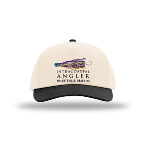 IA Lure Stitch Hat - 356 5 Panel Gramps - Cream/Black