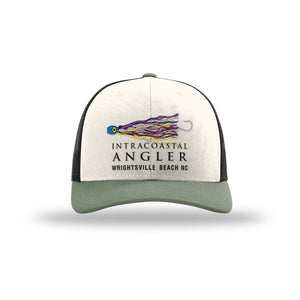 IA Lure Stitch Hat - 112 Trucker - Cream/Black/Loden