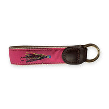 Load image into Gallery viewer, IA Lure Ribbon Keychain - Pink
