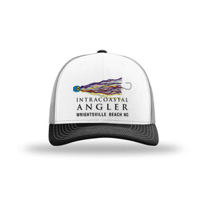 IA Lure Stitch Hat - 112 Trucker - White/Aluminum/Black