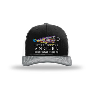 IA Lure Stitch Hat - 112 Trucker - Black/White/Heather Grey