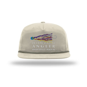 IA Lure Stitch Hat - 256 Umpqua Flatbill - Sand Dune w/ Loden Rope