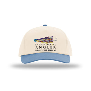IA Lure Stitch Hat - 356 5 Panel Gramps - Cream/Light Denim