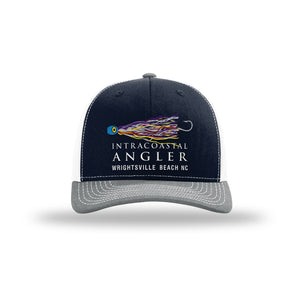 IA Lure Stitch Hat - 112 Trucker - Navy/White/Heather Grey