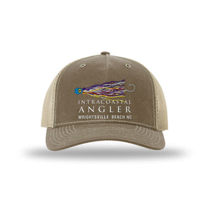 IA Lure Stitch Hat - 112WH Hawthorne Trucker - Buck/Khaki