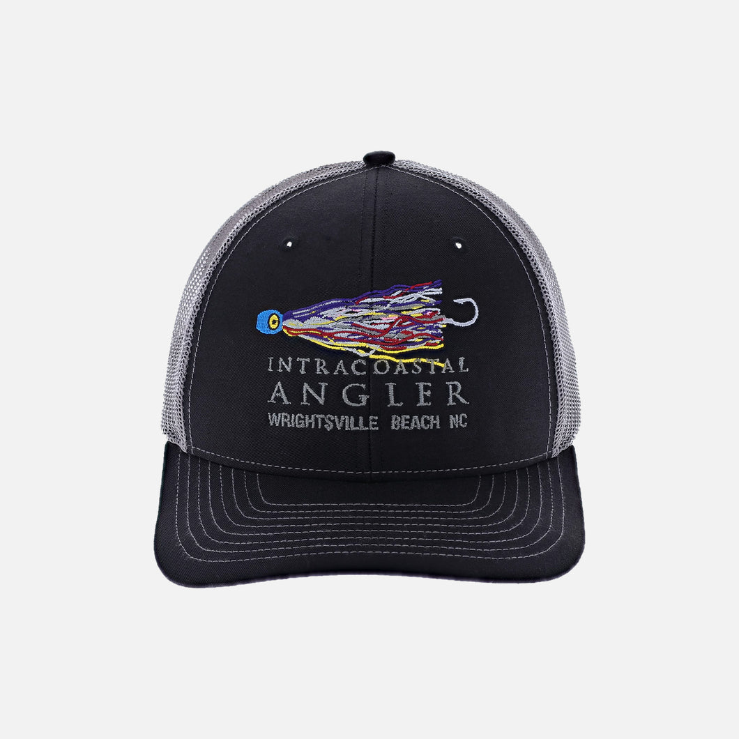 Black/Charcoal Lure Stitch Hat