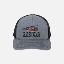 Load image into Gallery viewer, Intracoastal Angler - Lure Stitch Trucker - Heather Grey/Black - Richardson 112
