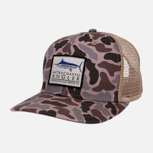Load image into Gallery viewer, Camo Marlin Patch Hat
