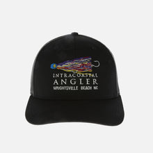 Load image into Gallery viewer, Intracoastal Angler - Black Lure Stitch Hat - Richardson 112
