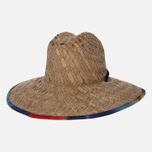 Load image into Gallery viewer, Tye Dye Straw Hat
